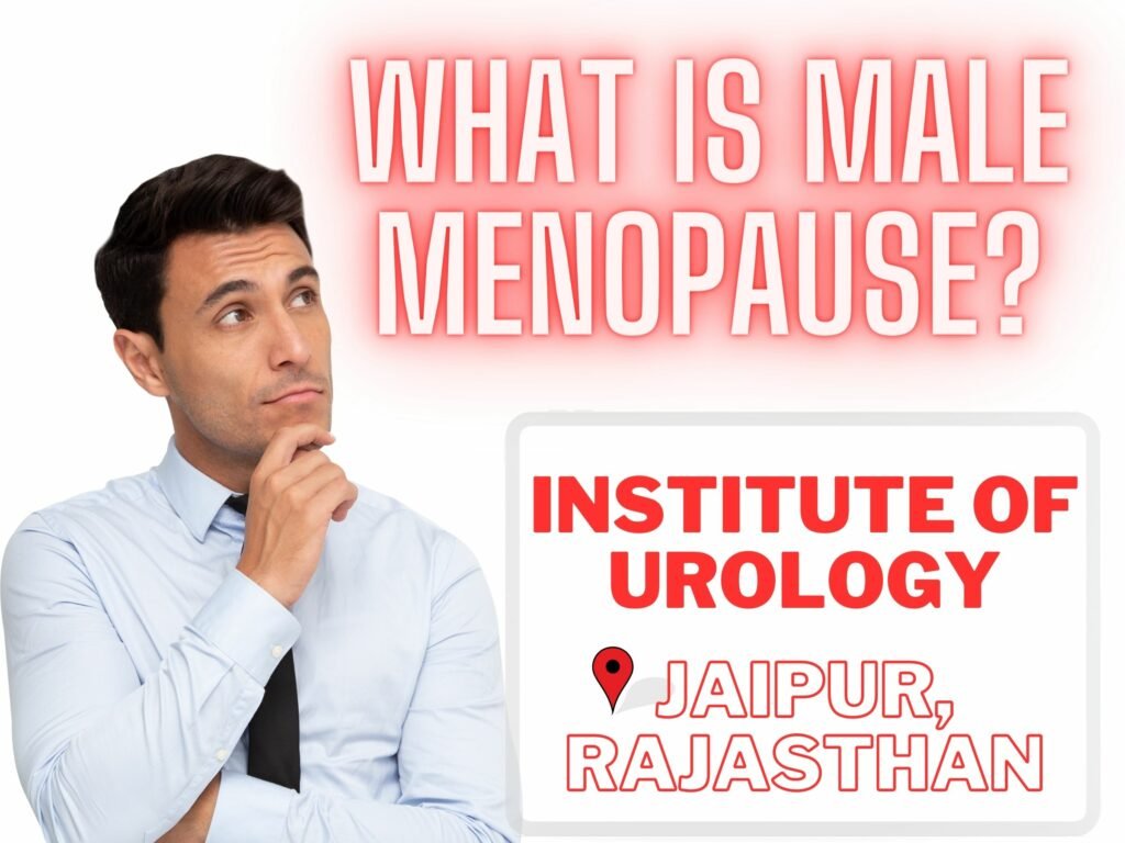 Male Menopause Andropause Treatment in Jaipur Rajasthan India Dr. Rajan Bansal Best Urologist in Jaipur Institute of Urology