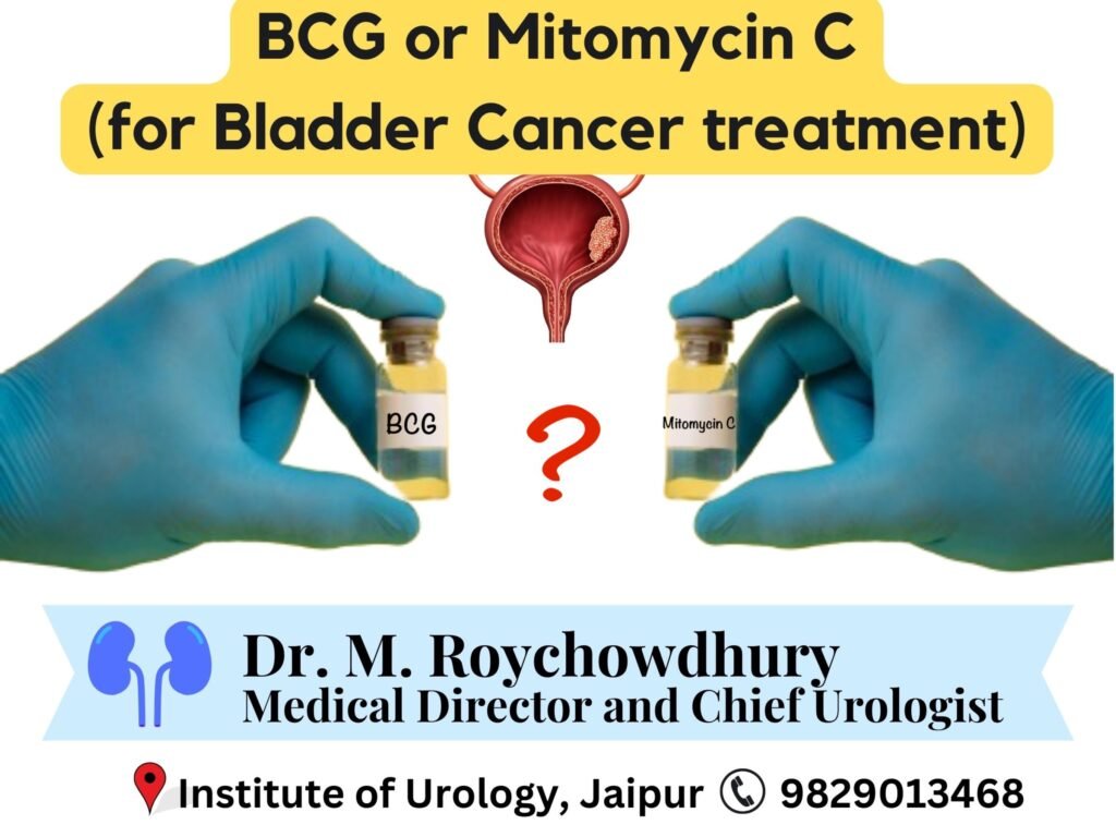 BCG Over Mitomycin C in Bladder Cancer Treatment Dr. M ROychowdhury Dr Rajan Bansal