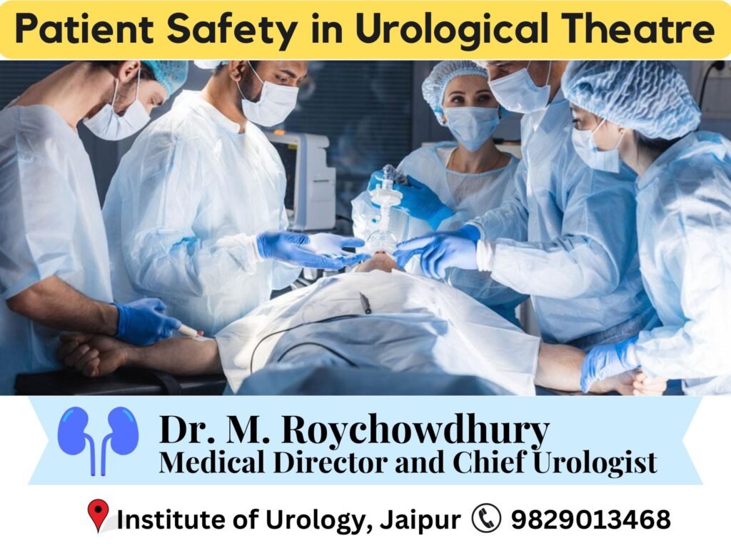 Patient Safety in Urological Theatre Dr M Roychowdhury Dr Rajan Bansal