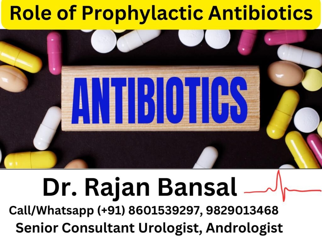 Role of Prophylactic Antibiotics in Urology Dr. Rajan Bansal Dr M Roychowdhury