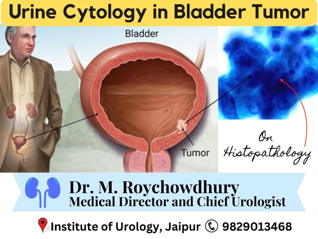 Role of Urine Cytology in Bladder Tumor Detection and Management Dr M Roychowdhury Dr Rajan Bansal Best urologist in Jaipur Rajasthan