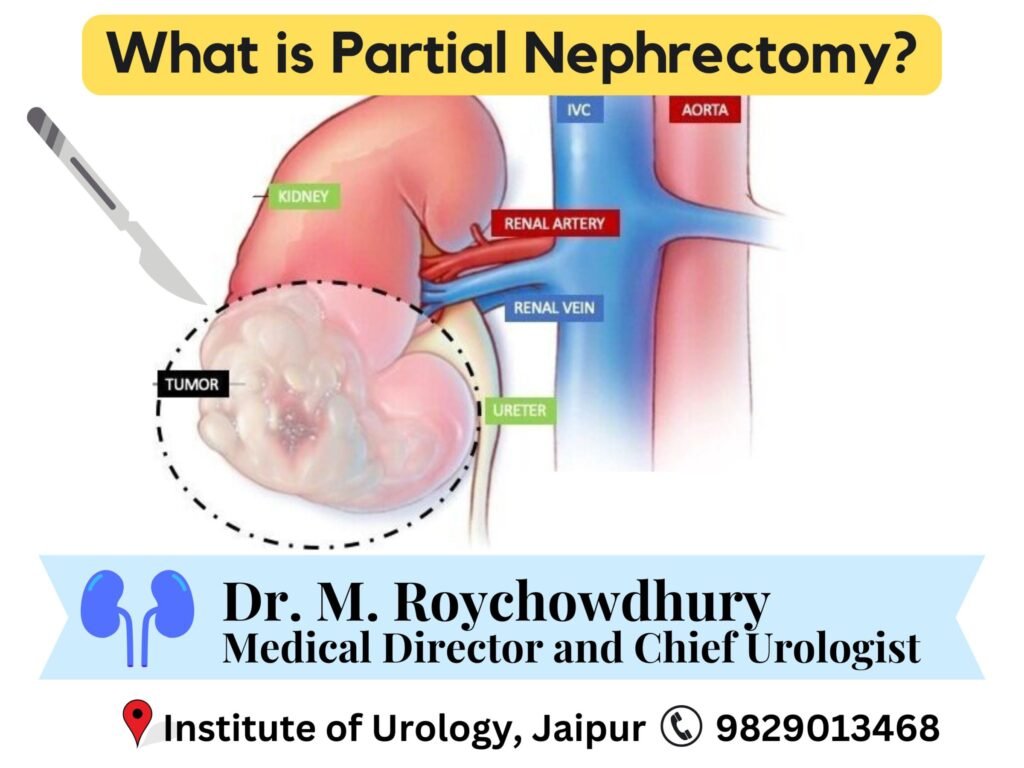 What is Partial Nephrectomy? Dr M roychowdhury Dr Rajan bansal