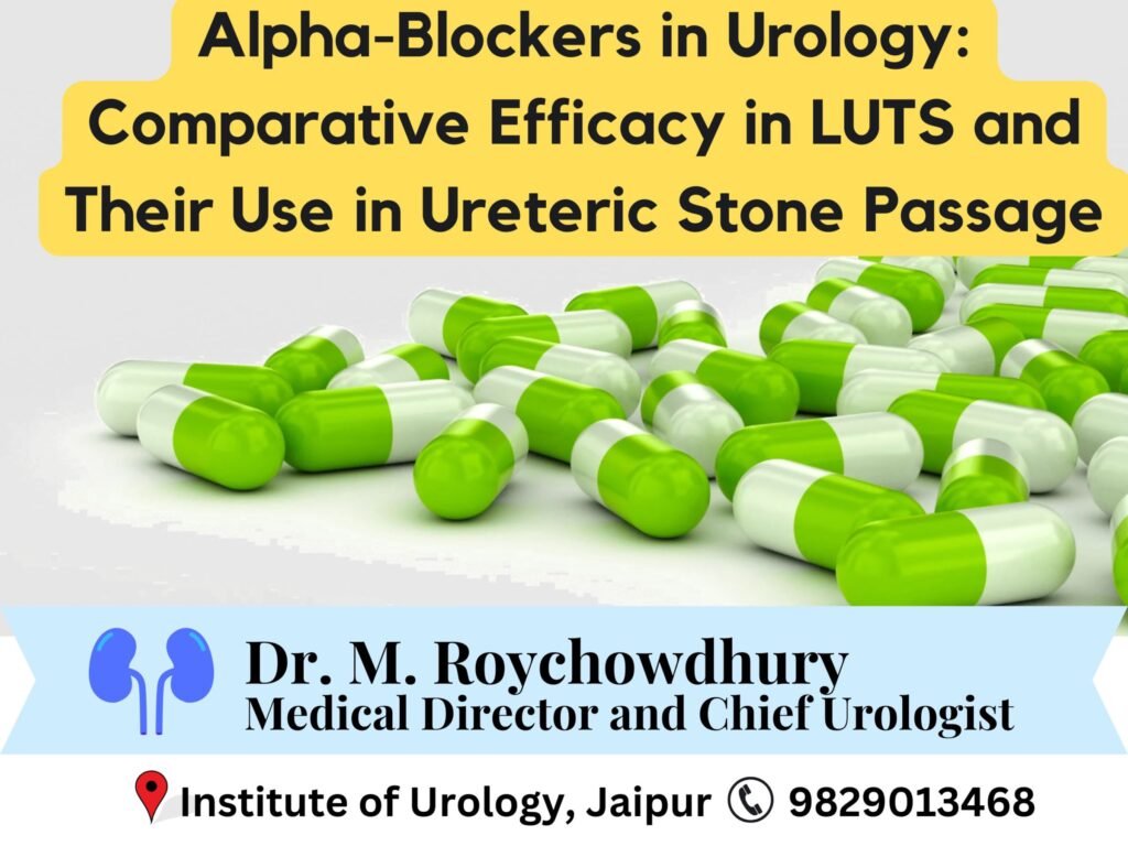 Alpha-Blockers in Urology- Comparative Efficacy in LUTS and Their Use in Ureteric Stone Passage