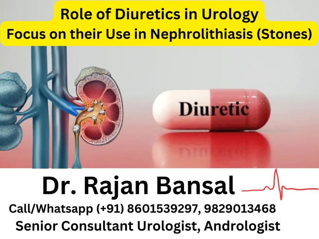 Role of Diuretics in Urology- Focus on Their Use in Nephrolithiasis