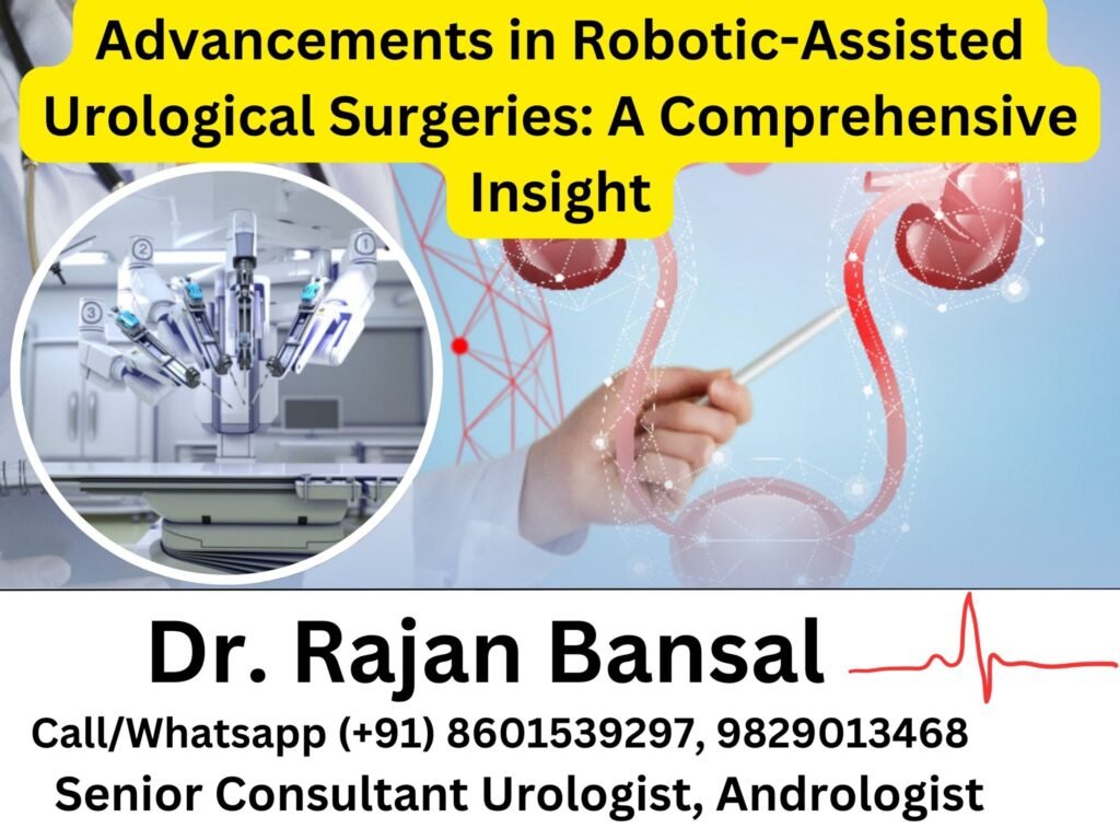 Advancements in Robotic-Assisted Urological Surgeries- A Comprehensive Insight Dr M Roychowdhury Dr Rajan Bansal