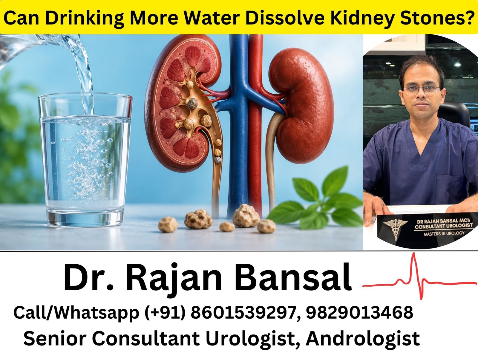 Can Drinking More Water Dissolve Kidney Stones? The Truth Explained